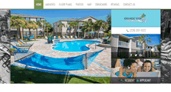 Desktop Screenshot of grandeviewapartments.com